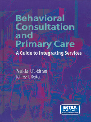 cover image of Behavioral Consultation and Primary Care